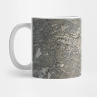 Weathered and cracked concrete wall Mug